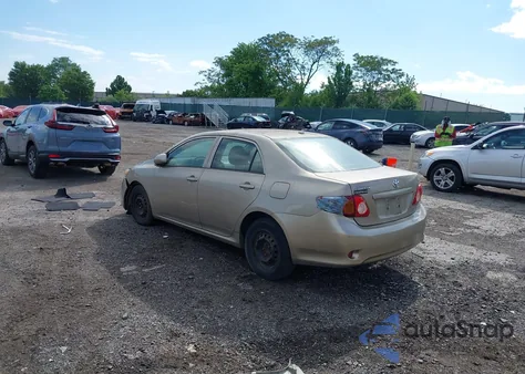 2009 Toyota Corolla Le z USA, uszkodzony, nr VIN 2T1BU40EX9C022039